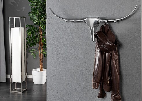 Seinanagi BULL hõbe, 100x10xH40 cm