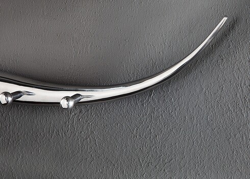 Seinanagi BULL hõbe, 100x10xH40 cm