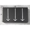 Seinanagi ARROW must, 30x5xH20 cm