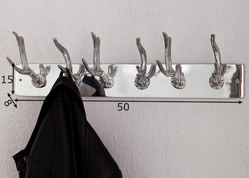 Esikunagi DEER hõbedane, 50x8xH15 cm