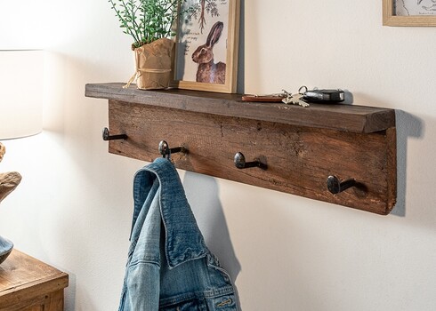 Seinanagi HEMINGWAY tiigipuu, 60x8xH15 cm