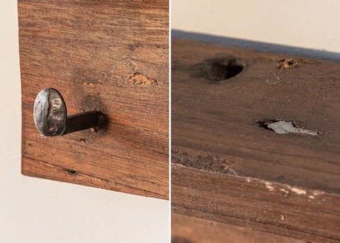 Seinanagi HEMINGWAY tiigipuu, 60x8xH15 cm