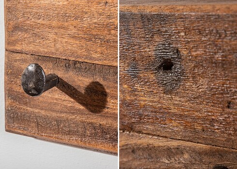 Seinanagi HEMINGWAY tiigipuu, 90x7xH15 cm