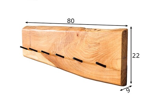 Seinanagi MAMMUT akaatsia, 80x9xH22 cm