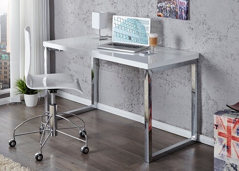 Kirjutuslaud VISION valge läige, 120x60xH70 cm