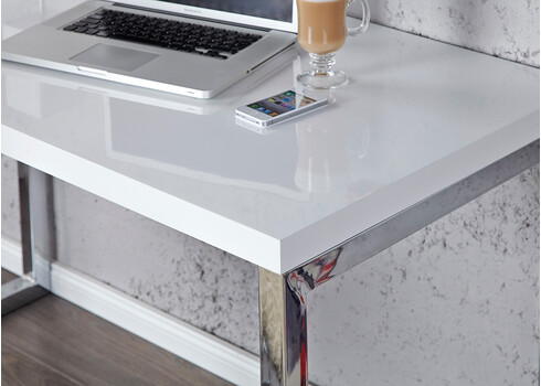 Kirjutuslaud VISION valge läige, 120x60xH70 cm