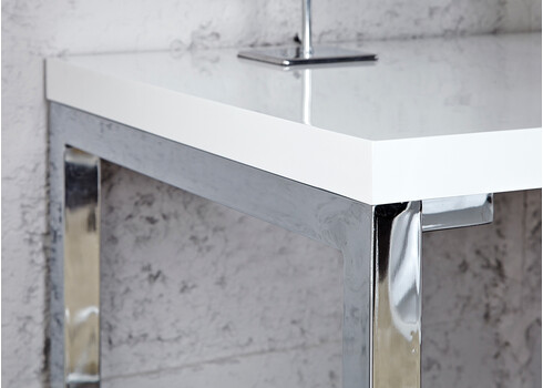 Kirjutuslaud VISION valge läige, 120x60xH70 cm