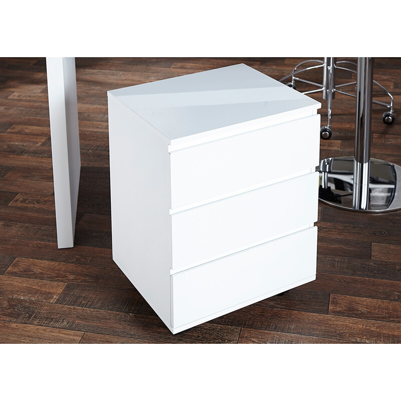 Sahtliboks BIG DEAL valge läige, 45x40xH63 cm