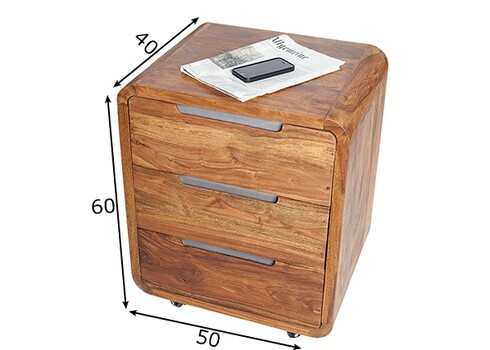 Sahtliboks GOA sheesham, 50x40xH60 cm