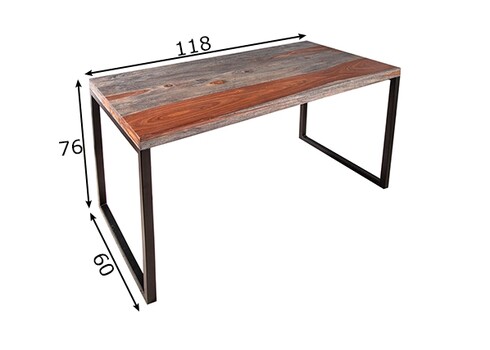 Kirjutuslaud ELEMENTS puit / suitshall, 118x60xH76 cm