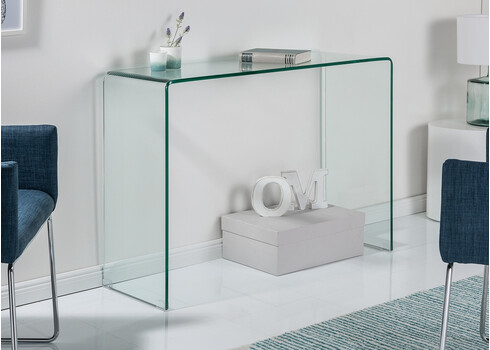 Kirjutuslaud FANTOME klaas, 100x35xH75 cm