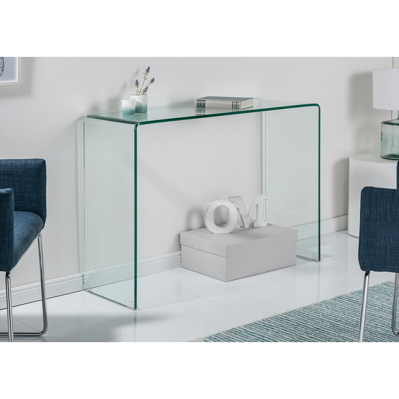 Kirjutuslaud FANTOME klaas, 100x35xH75 cm
