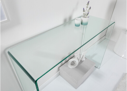 Kirjutuslaud FANTOME klaas, 100x35xH75 cm