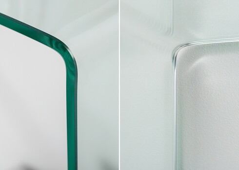 Kirjutuslaud FANTOME klaas, 100x35xH75 cm