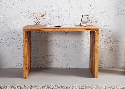 Kirjutuslaud MAKASSAR sheesham, 100x40xH75 cm