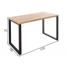 Kirjutuslaud OAK tamm, 120x60xH75 cm