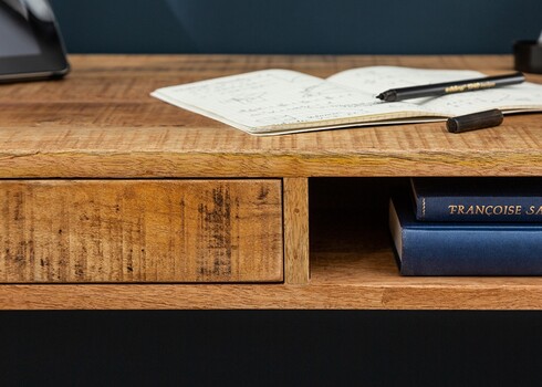 Kirjutuslaud RETRO mango, 120x50xH76 cm