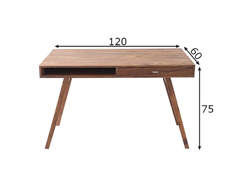 Kirjutuslaud RETRO sheesham, 120x60xH75 cm