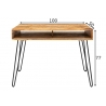 Kirjutuslaud SCORPION mango, 100x50xH77 cm