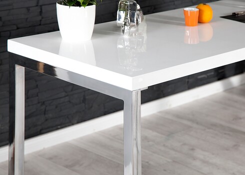 Kirjutuslaud VISION valge läige, 140x60xH75 cm