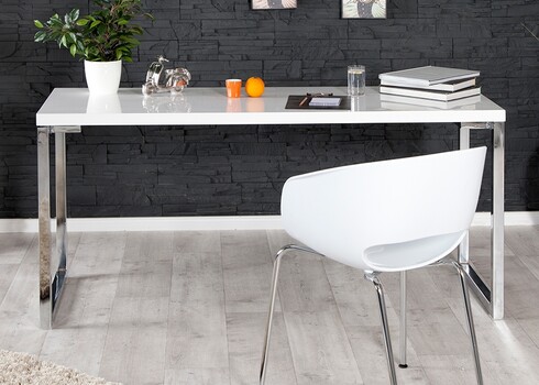 Kirjutuslaud VISION valge läige, 160x60xH75 cm