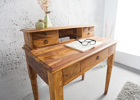 Sekretärlaud HEMINGWAY sheesham, 90x50xH90 cm