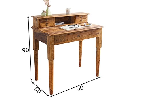 Sekretärlaud HEMINGWAY sheesham, 90x50xH90 cm