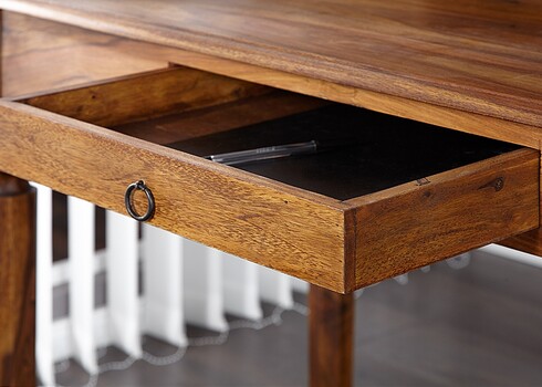 Sekretärlaud MAKASSAR sheesham, 115x55xH100 cm