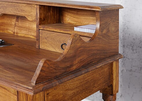 Sekretärlaud MAKASSAR sheesham, 115x55xH100 cm