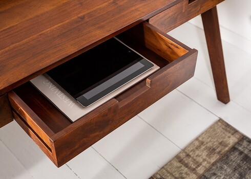 Sekretärlaud MONSOON tume akaatsia, 100x60xH84 cm