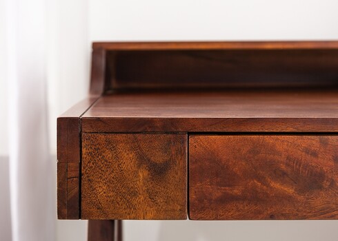 Sekretärlaud MONSOON tume akaatsia, 120x70xH84 cm