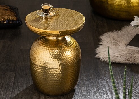 Abilaud ORIENT kuldne, 36x36xH47 cm