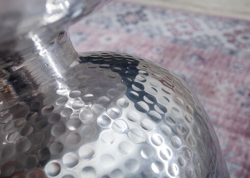 Abilaud ORIENT hõbe, 36x36xH47 cm