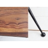 Diivanilaud ALPHA valge, 100x40xH45 cm