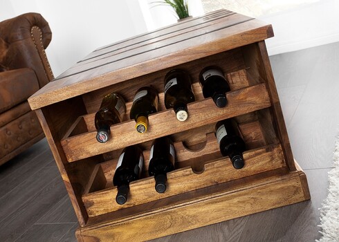 Diivanilaud BODEGA sheesham, 100x60xH40 cm