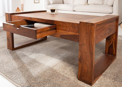 Diivanilaud BIG MARKANT sheesham, 100x50xH40 cm