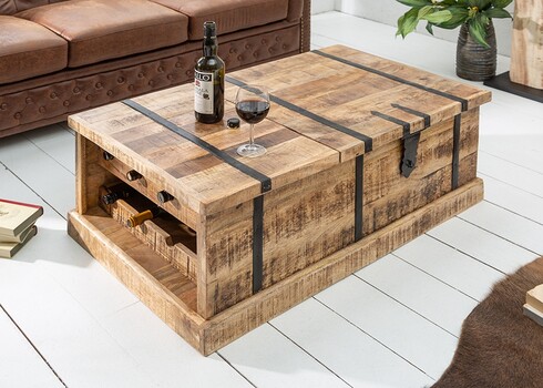 Diivanilaud BODEGA mango, 100x60xH40 cm