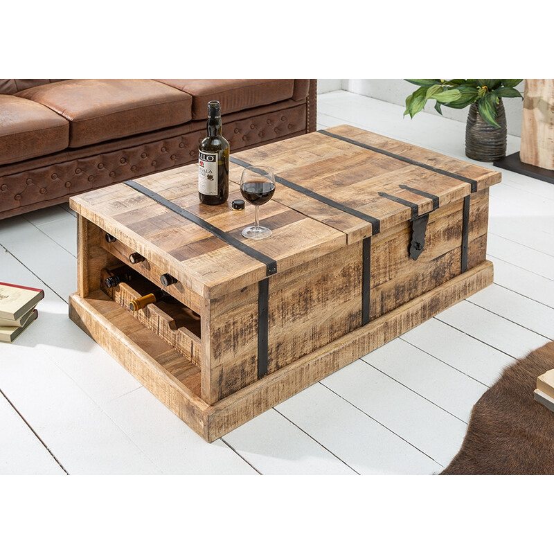 Diivanilaud BODEGA mango, 100x60xH40 cm