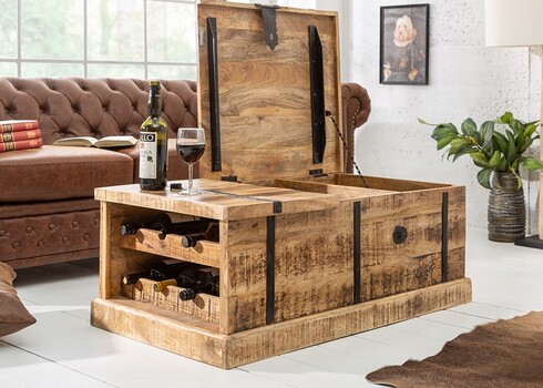 Diivanilaud BODEGA mango, 100x60xH40 cm