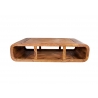 Diivanilaud CURVED II sheesham, 100x50xH30 cm