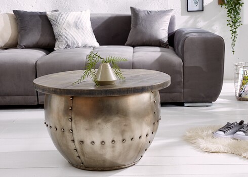 Diivanilaud DRUMP hall, 68x68xH44 cm