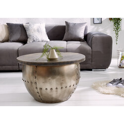 Diivanilaud DRUMP hall, 68x68xH44 cm