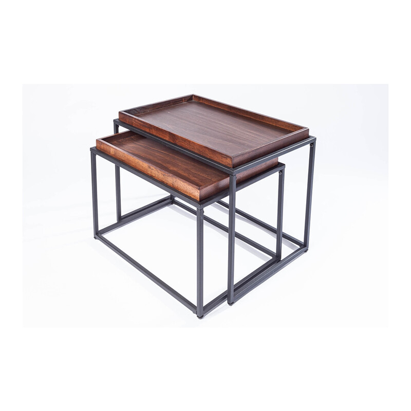 Diivanilaudade komplekt ELEMENTS kohvipruun