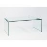 Diivanilaud FANTOME klaas, 110x60xH40 cm
