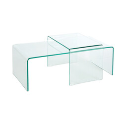 Diivanilaudade komplekt FANTOME klaas