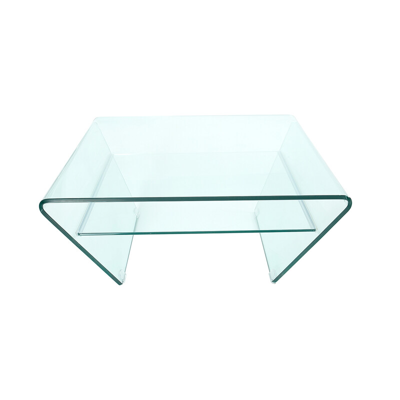 Diivanilaud FANTOME klaas, 70x70xH36 cm