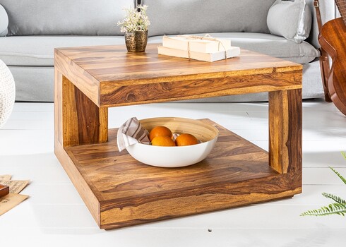 Diivanilaud GIANT M sheesham, 60x60xH40 cm