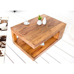 Diivanilaud GIANT XL sheesham, 90x60xH40 cm