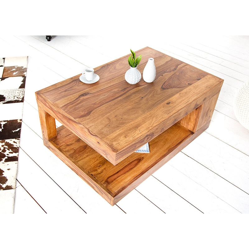 Diivanilaud GIANT XL sheesham, 90x60xH40 cm