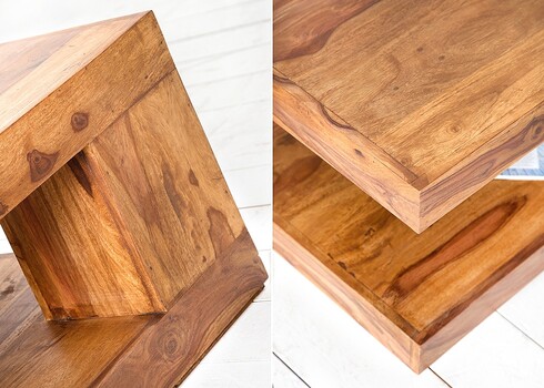 Diivanilaud GIANT XL sheesham, 90x60xH40 cm